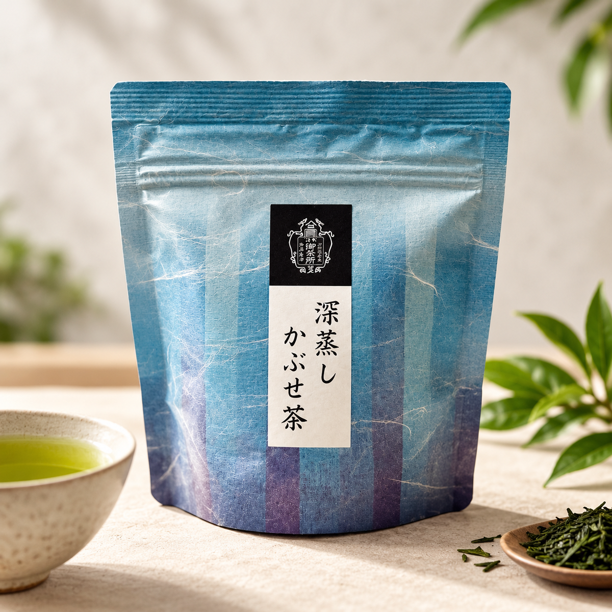 【深蒸しかぶせ茶】リーフ50ｇ