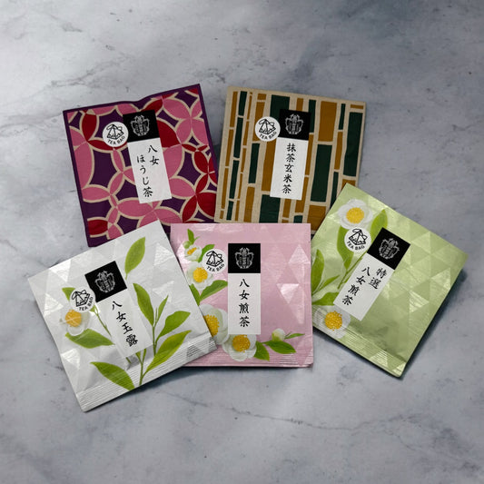 岩淵の日本茶 一煎袋5種類【TEA BAG5ｇ1包入り】